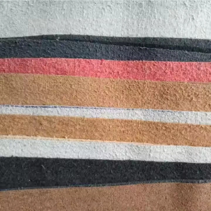 New Product BS5852 Fireproof Flame Retardant Embossed Suede Microfiber Rexine PVC PU Sofa Bonded Flocking Furniture Leather