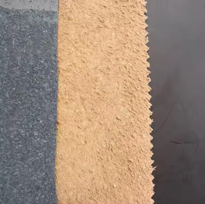 New Product BS5852 Fireproof Flame Retardant Embossed Suede Microfiber Rexine PVC PU Sofa Bonded Flocking Furniture Leather