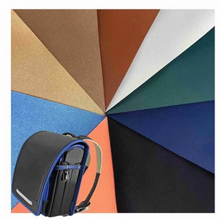 Плотная клетчатая клетчатая огненная противостояние из искусственного тисненого синтетической искусственной кожи ПУ для мешков